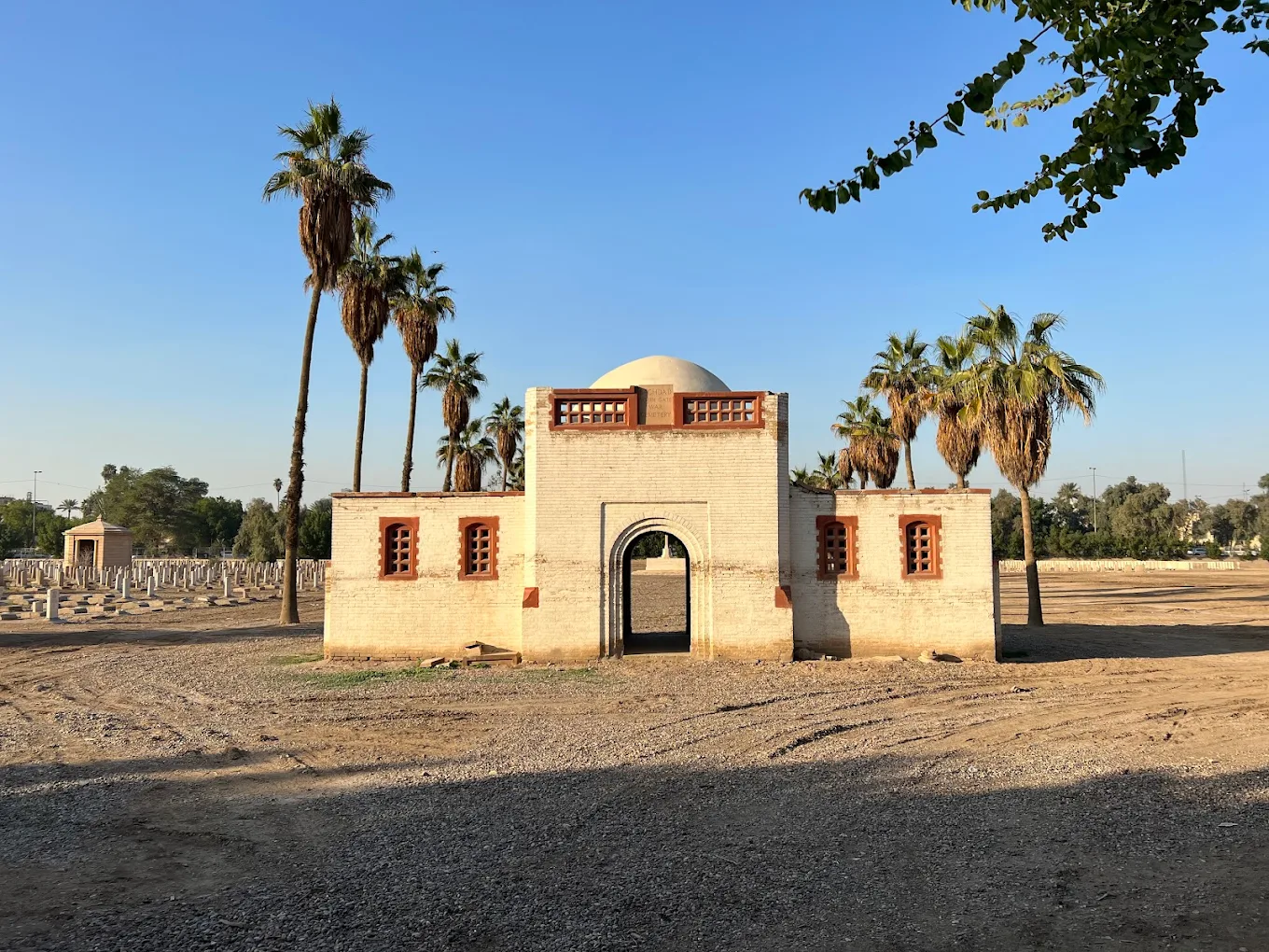 Baghdad North Gate Cemetery war cemetery in North of Baghdad, Iraq - historical CWGC memorial site
