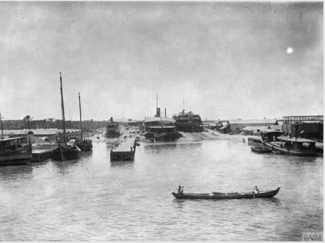 Basra Tanooma Chinese Memorial war cemetery in Tanooma (Tanuma), Iraq - historical CWGC memorial site
