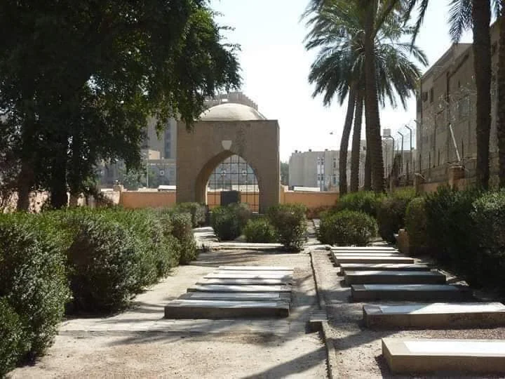 German Soldiers Cemetery war cemetery in Al-Rusafa (Waziriyah/Sheikh Omar vicinity), Iraq - historical CWGC memorial site