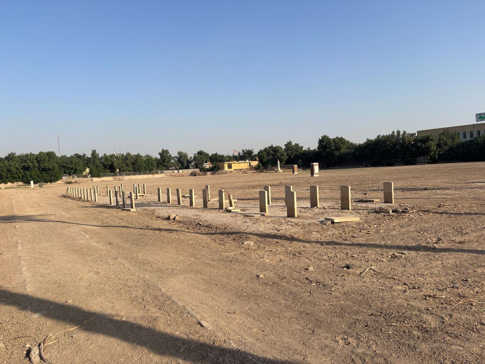 Indian Army burial ground, East side.