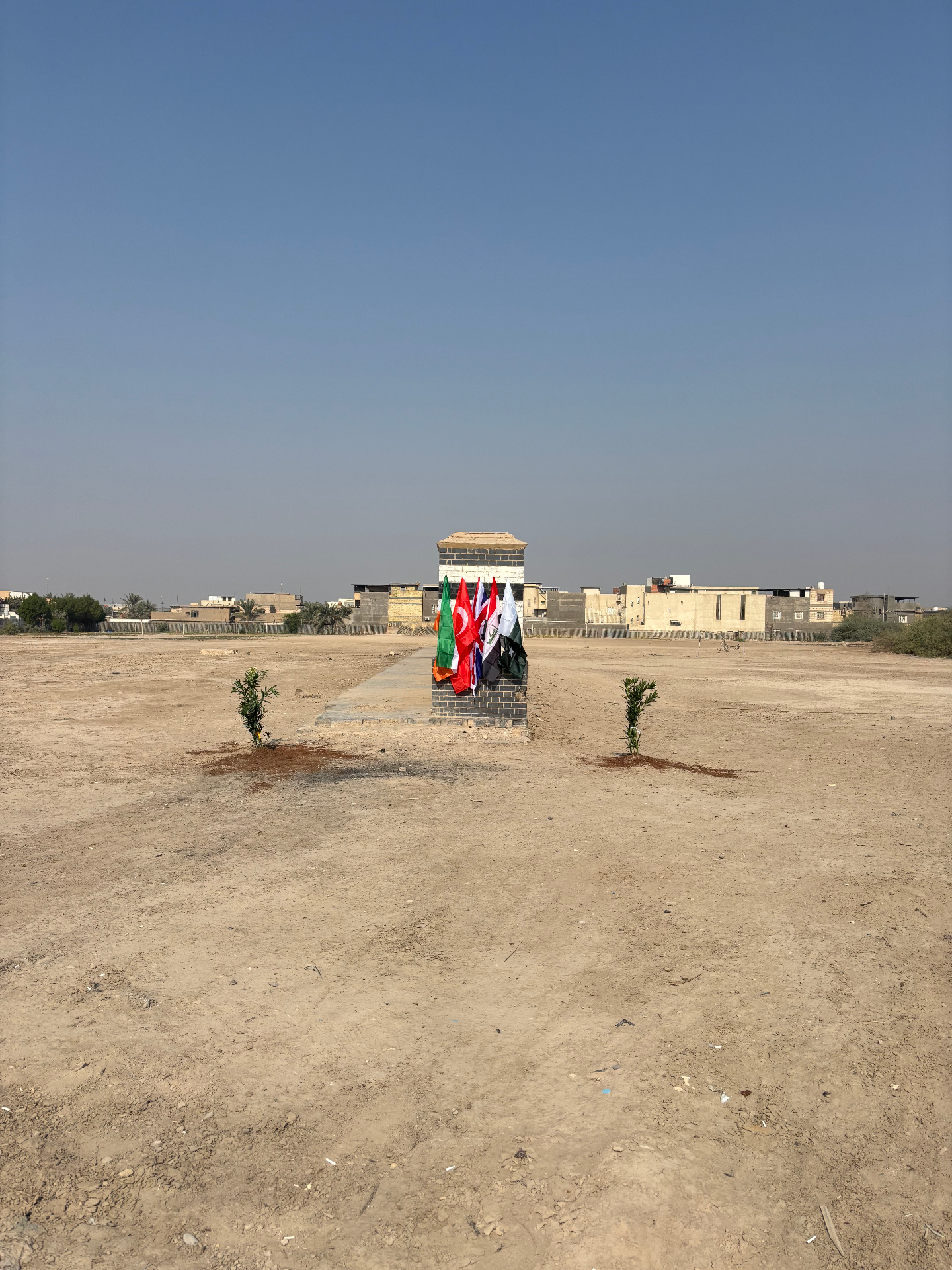 Remembrance service held at Basra War Cemetery